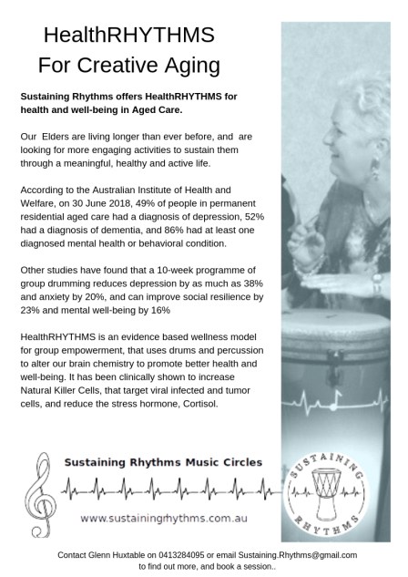 HealthRHYTHMS For Creative Aging